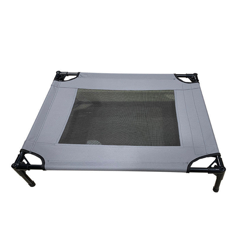 Vierpfoteneck - überdachtes Hochbett für Hunde